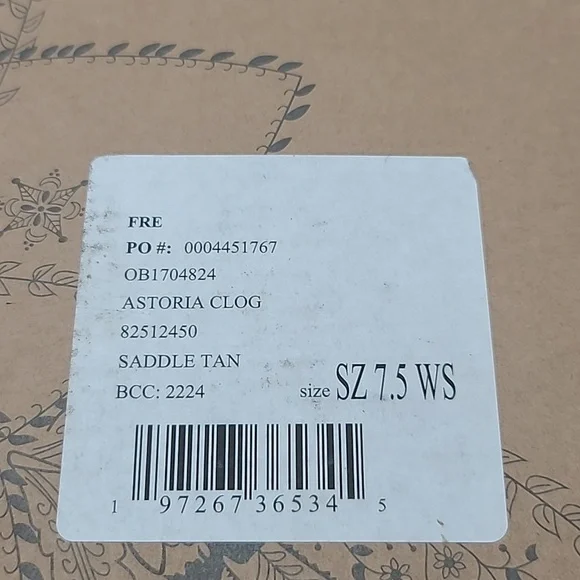 Free People Women's Astoria Clog sz.7.5 - Picture 6 of 6